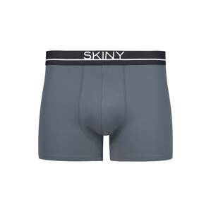 Skiny Boxerky  šedá / čedičová šedá / bílá