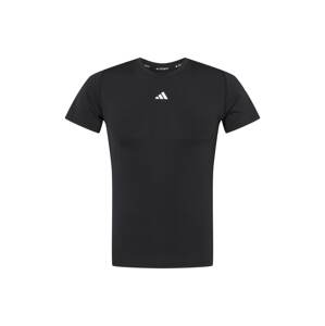 ADIDAS PERFORMANCE Funkční tričko  černá / bílá