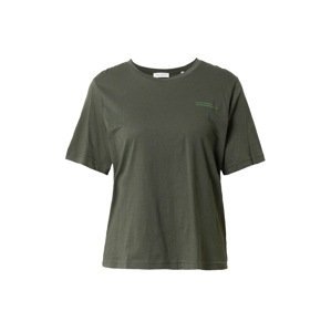 Marc O'Polo Tričko  khaki / trávově zelená
