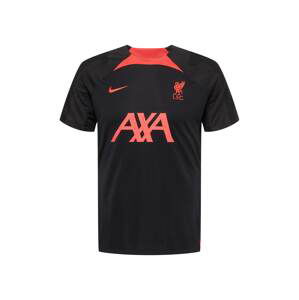 NIKE Trikot  oranžově červená / černá