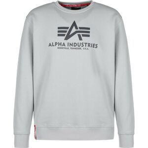 ALPHA INDUSTRIES Mikina  šedá / tmavě šedá