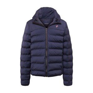 Superdry Zimní bunda  marine modrá / červená / bílá