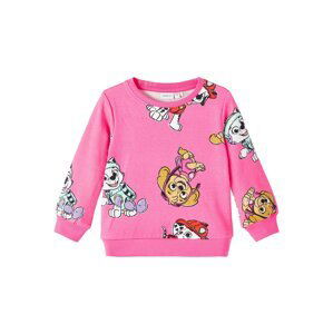 NAME IT Mikina 'OSBA PAW PATROL'  mix barev / pink