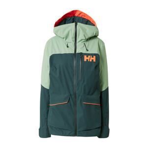 HELLY HANSEN Outdoorová bunda 'POWCHASER'  mátová / tmavě zelená / oranžová