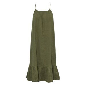 PIECES Letní šaty 'Lelou'  olivová