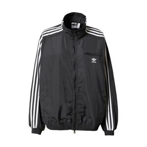 ADIDAS ORIGINALS Přechodná bunda  černá / bílá