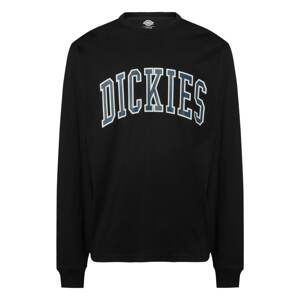 DICKIES Tričko 'AITKIN'  modrá / černá / bílá