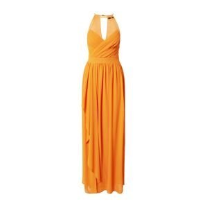 TFNC Společenské šaty  pastelově oranžová