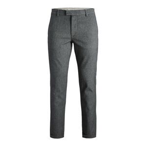 JACK & JONES Chino kalhoty 'Milo'  šedý melír