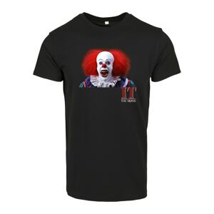 Merchcode Tričko 'Pennywise'  červená / černá / offwhite