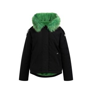 MYMO Zimní bunda  zelená / černá