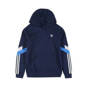 ADIDAS ORIGINALS Mikina  modrá / námořnická modř / šedá