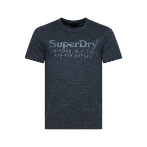 Superdry Tričko  tmavě šedá