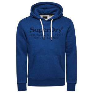 Superdry Mikina  modrá / černá