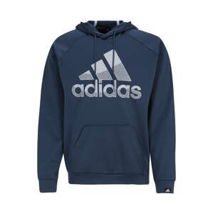 ADIDAS SPORTSWEAR Sportovní mikina  modrá / bílá