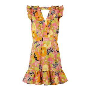 NAF NAF Letní šaty 'Kyoto'  jablko / oranžová / pink / černá
