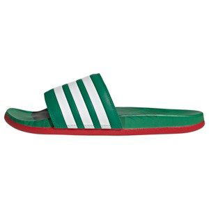 ADIDAS SPORTSWEAR Pantofle 'Adilette'  tmavě zelená / červená / bílá