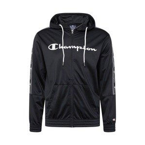 Champion Authentic Athletic Apparel Mikina  černá / bílá