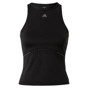 ADIDAS SPORTSWEAR Sportovní top  šedá / černá