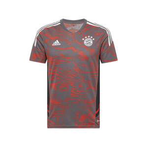 ADIDAS PERFORMANCE Trikot  šedá / červená / bílá