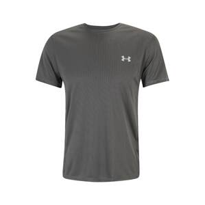 UNDER ARMOUR Funkční tričko  šedá / bílá