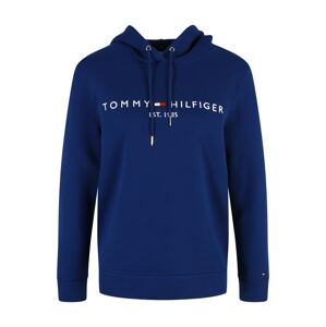 TOMMY HILFIGER Mikina  námořnická modř / enciánová modrá / světle červená / bílá