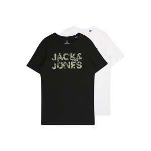 Jack & Jones Junior Tričko  mix barev / černá / bílá