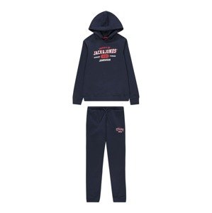 Jack & Jones Junior Joggingová souprava  marine modrá / červená / bílá