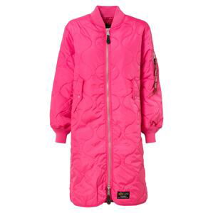 ALPHA INDUSTRIES Zimní kabát  magenta