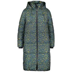 SAMOON Zimní kabát  žlutá / tmavě zelená