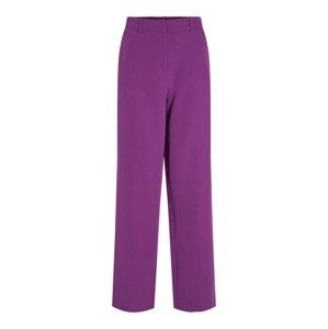 VILA Chino kalhoty  fialová