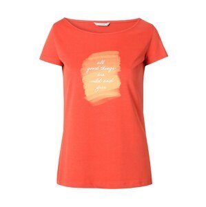 TATUUM Tričko 'ALBINA 2'  korálová / jasně oranžová / bílá