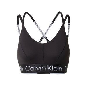 Calvin Klein Sport Sportovní podprsenka  černá / bílá