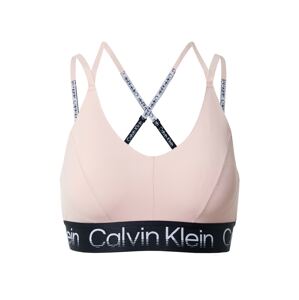 Calvin Klein Sport Sportovní podprsenka  pastelově růžová / černá / bílá