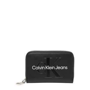 Calvin Klein Jeans Peněženka  černá / bílá