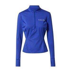 Calvin Klein Sport Funkční tričko  královská modrá / bílá
