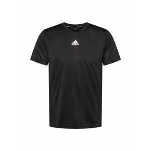 ADIDAS SPORTSWEAR Funkční tričko  černá / bílá