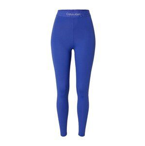 Calvin Klein Sport Sportovní kalhoty  modrá / bílá