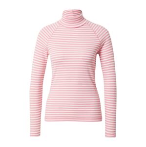 ESPRIT Tričko  pink / bílá