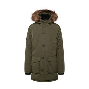 Superdry Zimní parka 'Everest'  hnědá / khaki