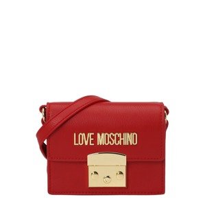 Love Moschino Taška přes rameno 'LUCILLE'  zlatá / červená