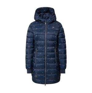 Ragwear Zimní kabát 'TIASA'  námořnická modř / tyrkysová / mátová / světle růžová