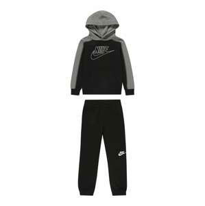 Nike Sportswear Joggingová souprava  šedý melír / černá / bílá