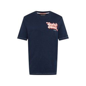 SCOTCH & SODA Tričko  námořnická modř / červená / bílá