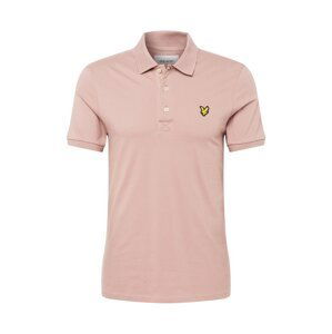 Lyle & Scott Tričko  žlutá / bledě fialová / černá