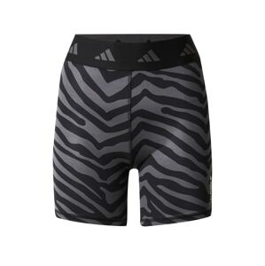 ADIDAS PERFORMANCE Sportovní kalhoty  antracitová / černá