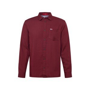 Tommy Jeans Košile  námořnická modř / vínově červená / jasně červená / bílá