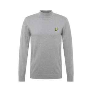 Lyle & Scott Svetr  zlatá / šedý melír / černá