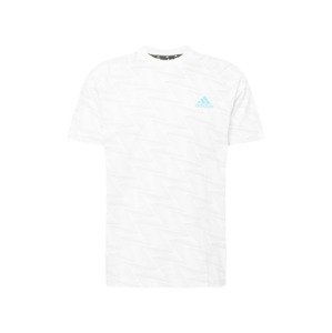 ADIDAS SPORTSWEAR Funkční tričko  modrá / šedá / stříbrně šedá / bílá