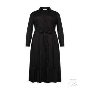 Guido Maria Kretschmer Curvy Collection Košilové šaty 'Polly'  černá
